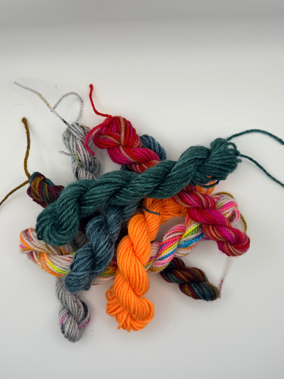 Orange Creme Merino Wool Thread