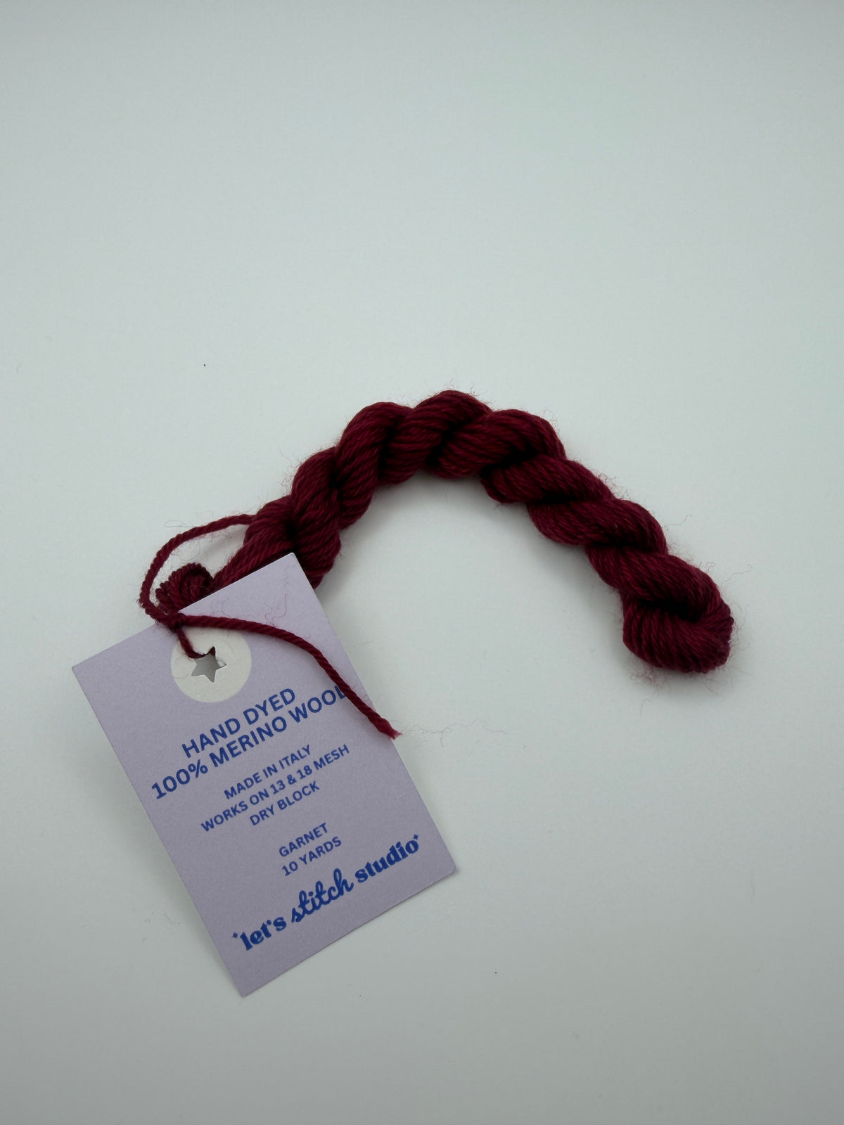 Garnet Merino Wool Thread