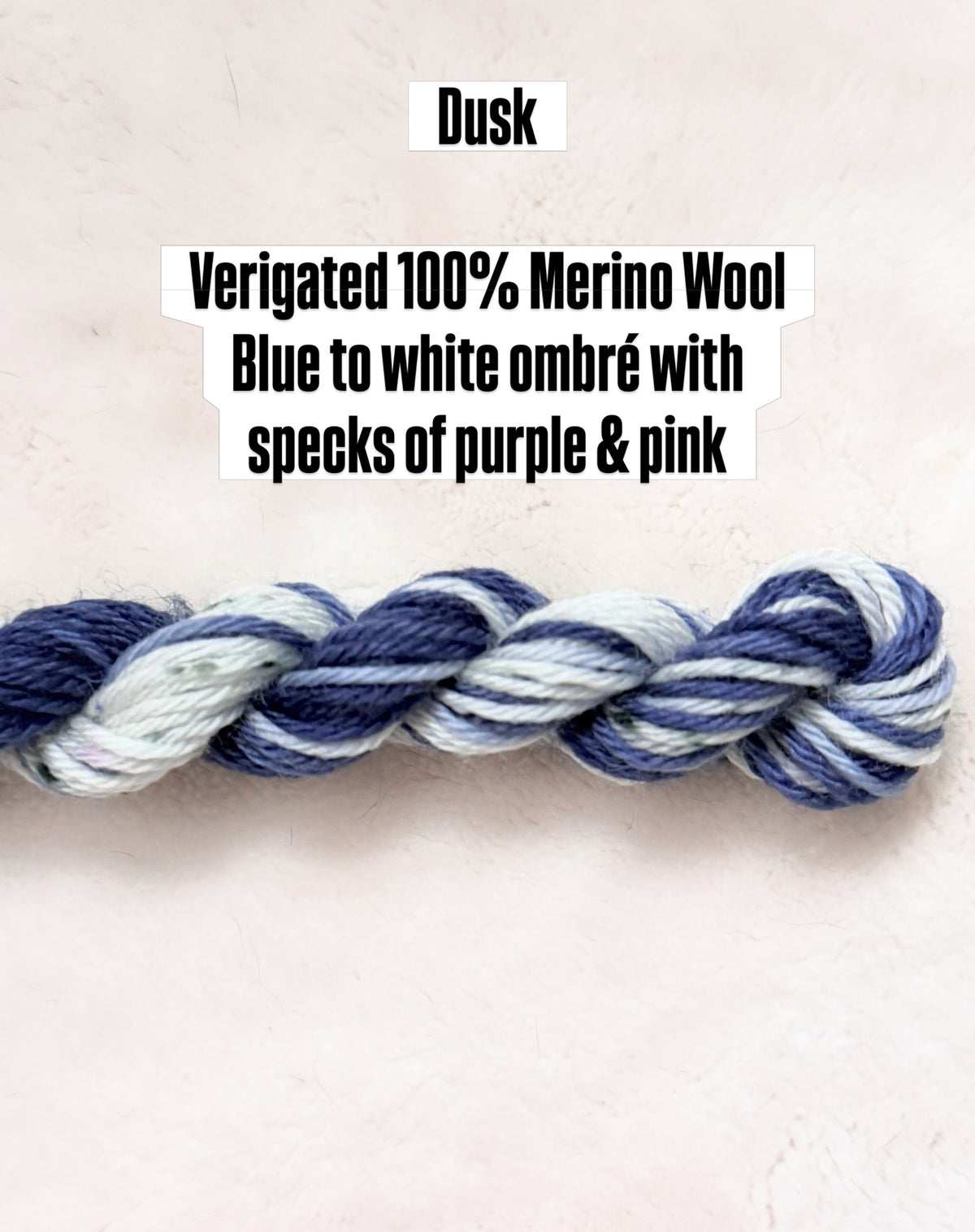 Dusk Merino Wool Thread