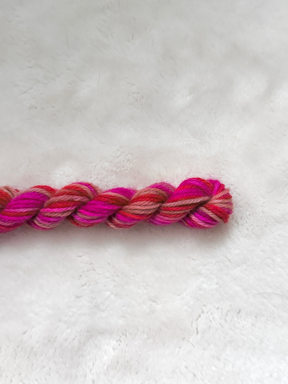 Rhubarb Pie Merino Wool Thread