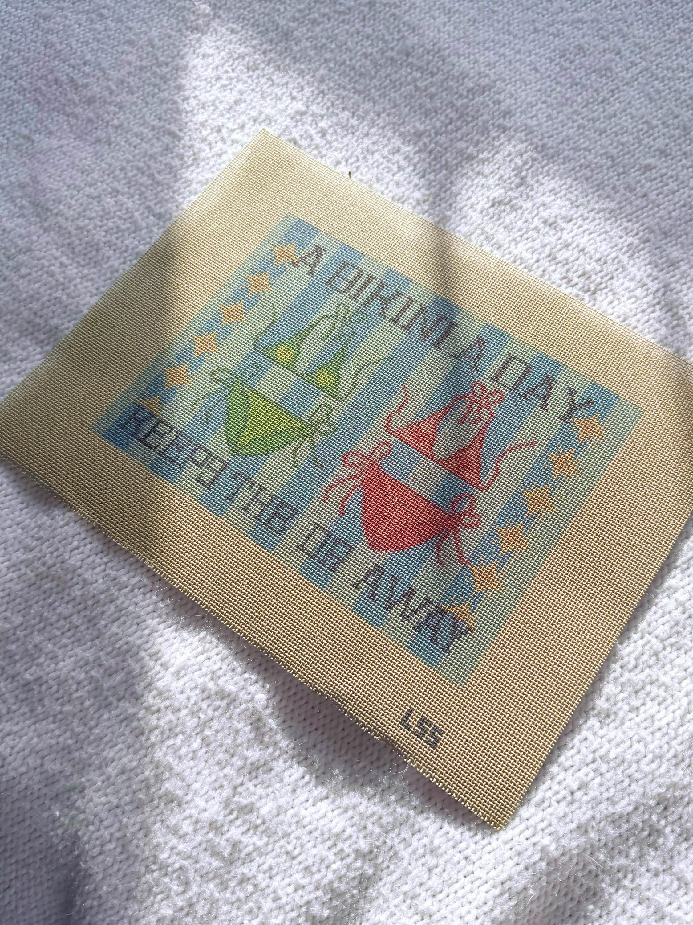 A Bikini a Day Keeps the Dr Away 18 Mesh Hand Painted Canvas