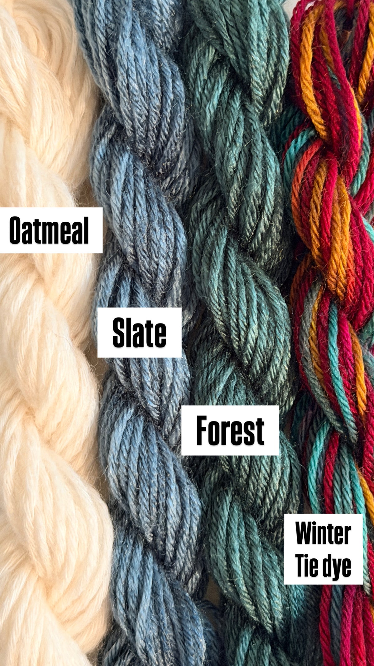 Slate Merino Wool Thread