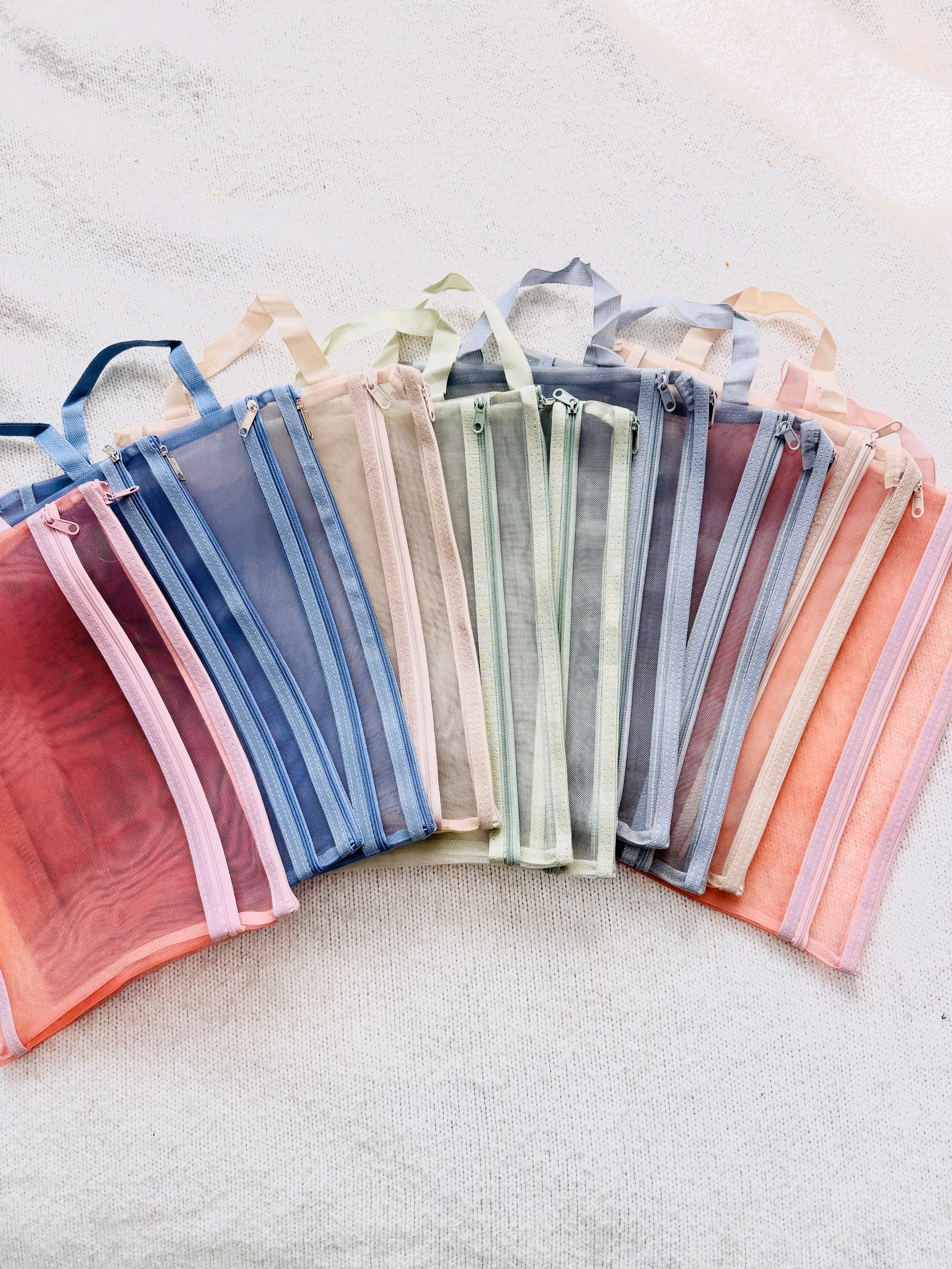 Dual Pocket Mesh Project Bag