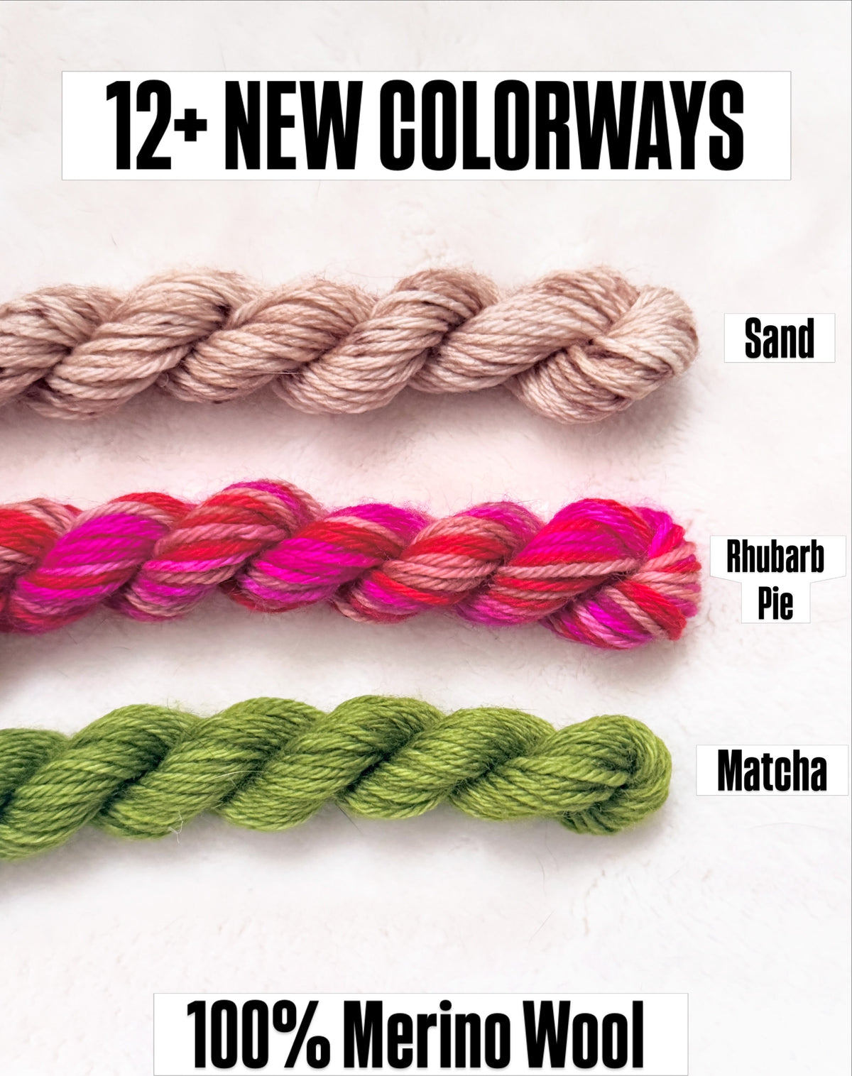 Sand Merino Wool Thread