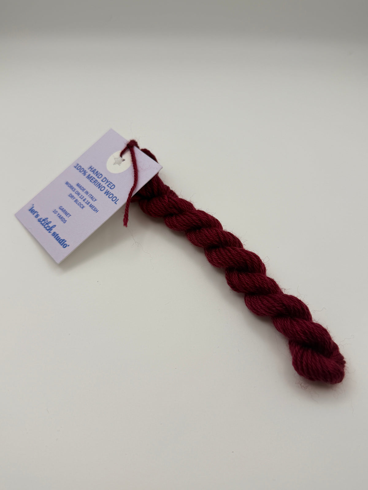 Garnet Merino Wool Thread
