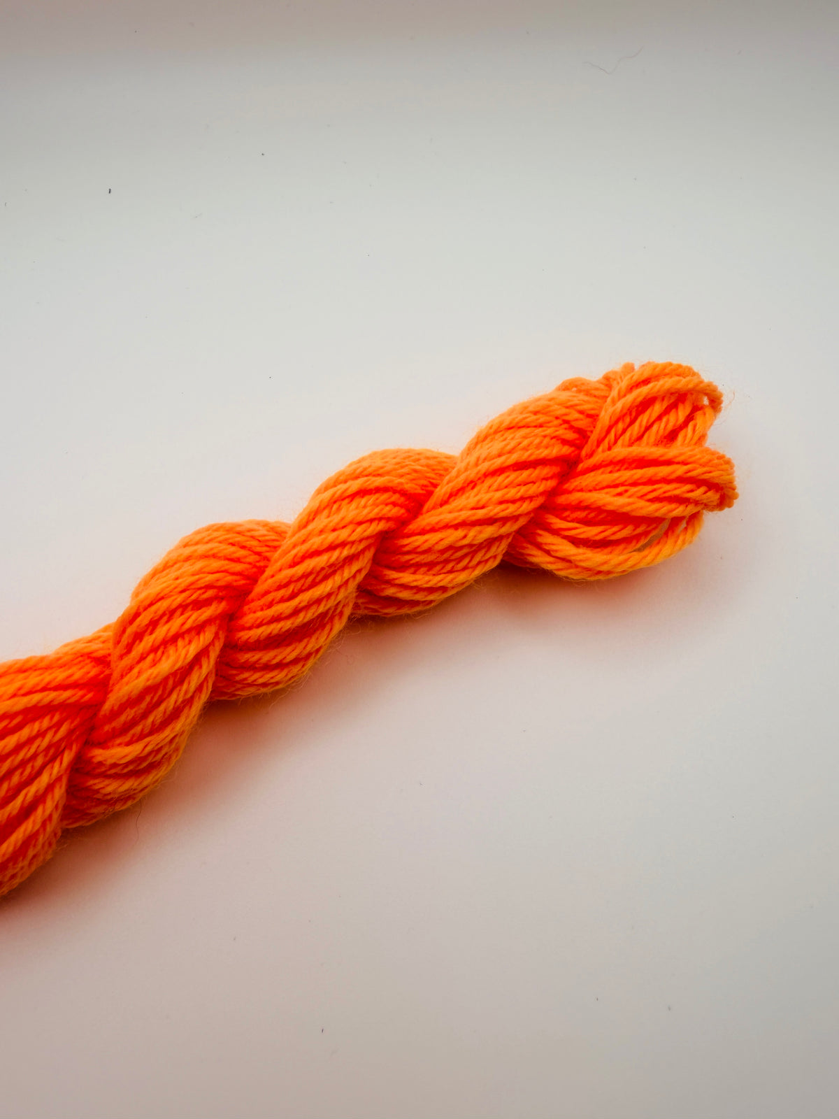 Orange Creme Merino Wool Thread