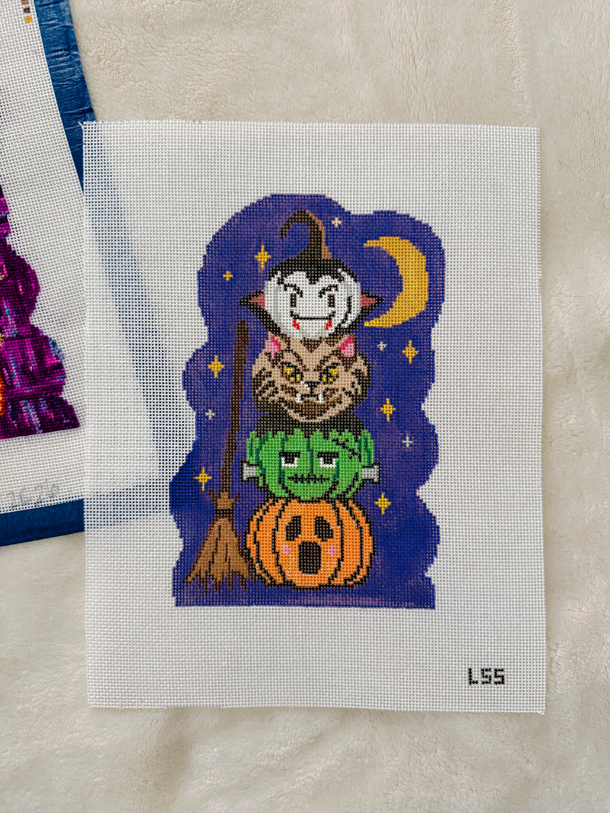 Halloween Monster Pumpkin Stack Exclusive Canvas 2026