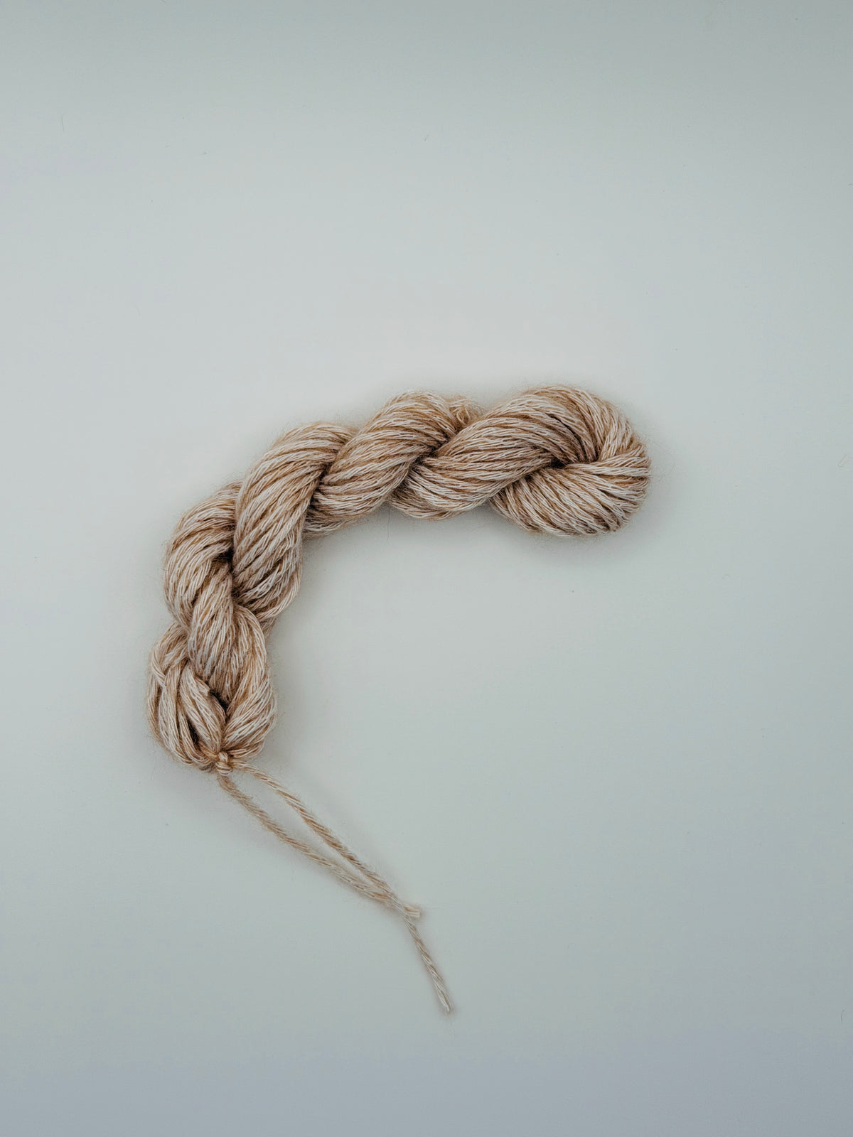 Tan Merino Wool Thread