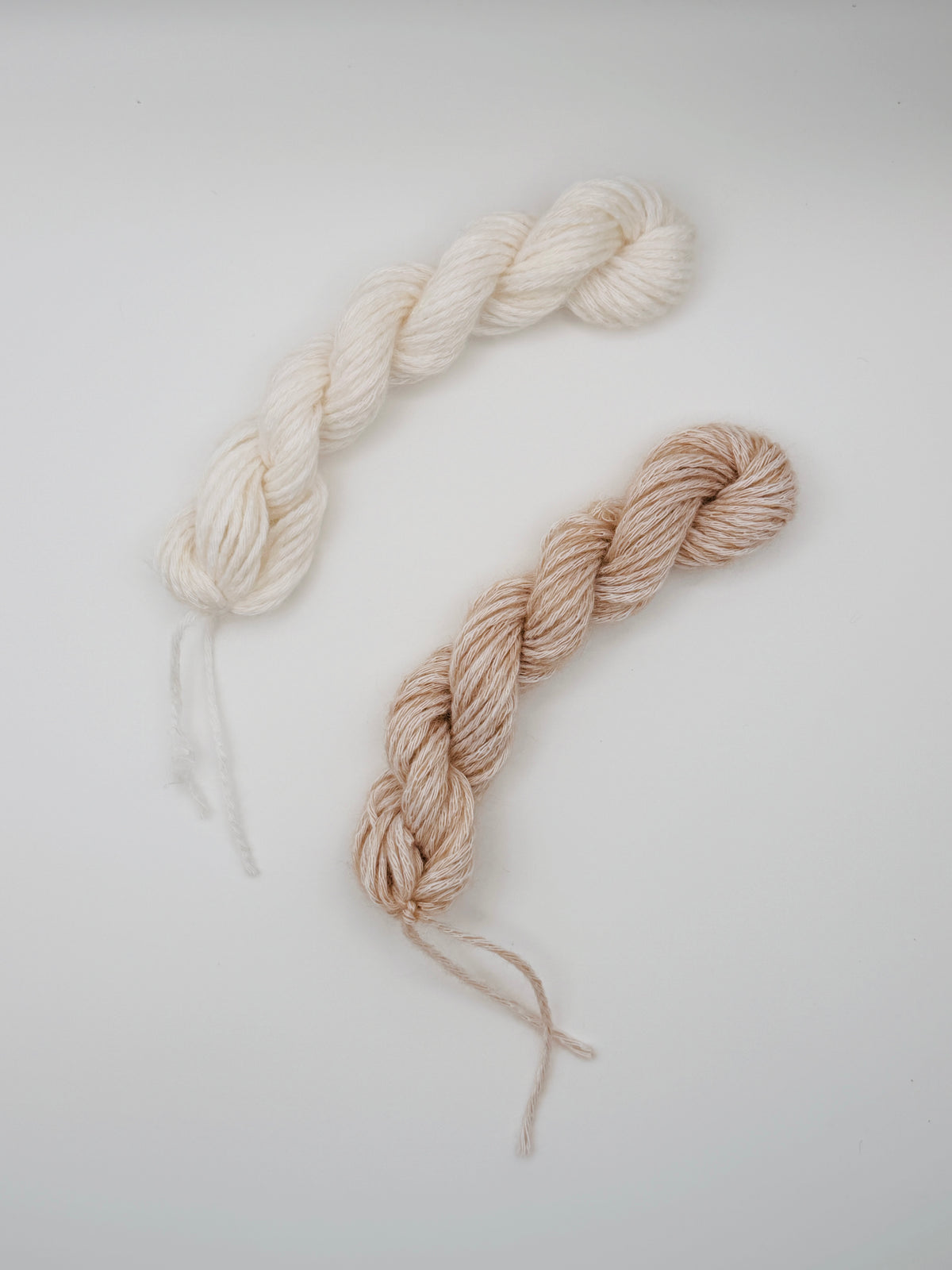 Tan Merino Wool Thread