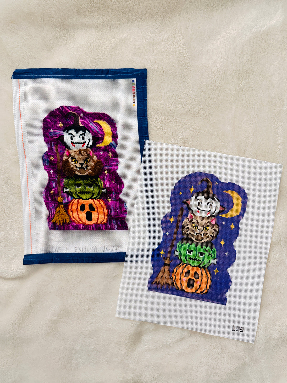 Halloween Monster Pumpkin Stack Exclusive Canvas 2026