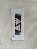 Happy Scared Boo 18 Mesh Bookmark Canvas