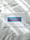 Life Of A Book Girl 18 Mono Mesh Hand Painted Needlepoint Canvas