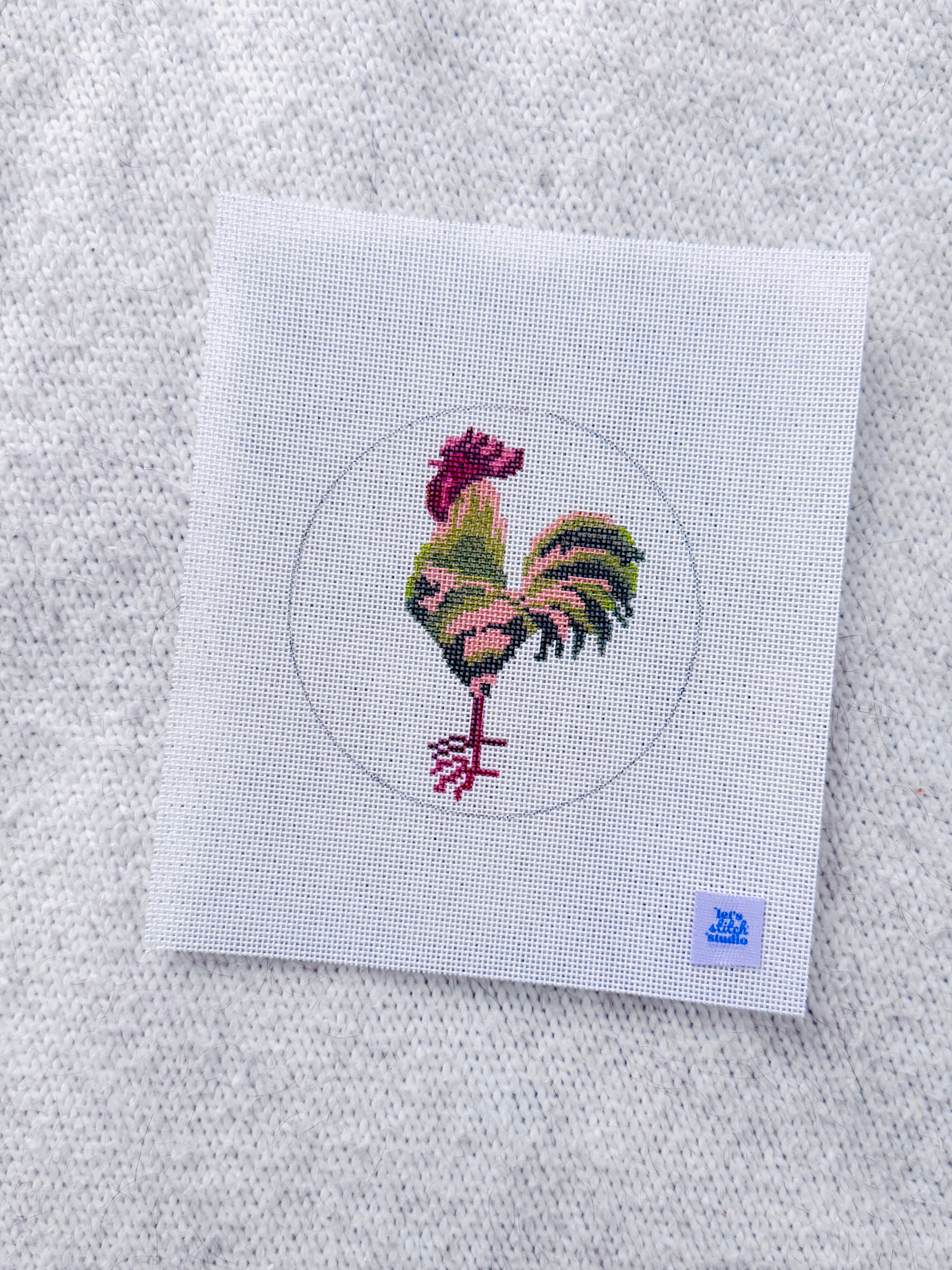 Mr. Camo Cock-A-Doodle-Doo 18 Mesh Round