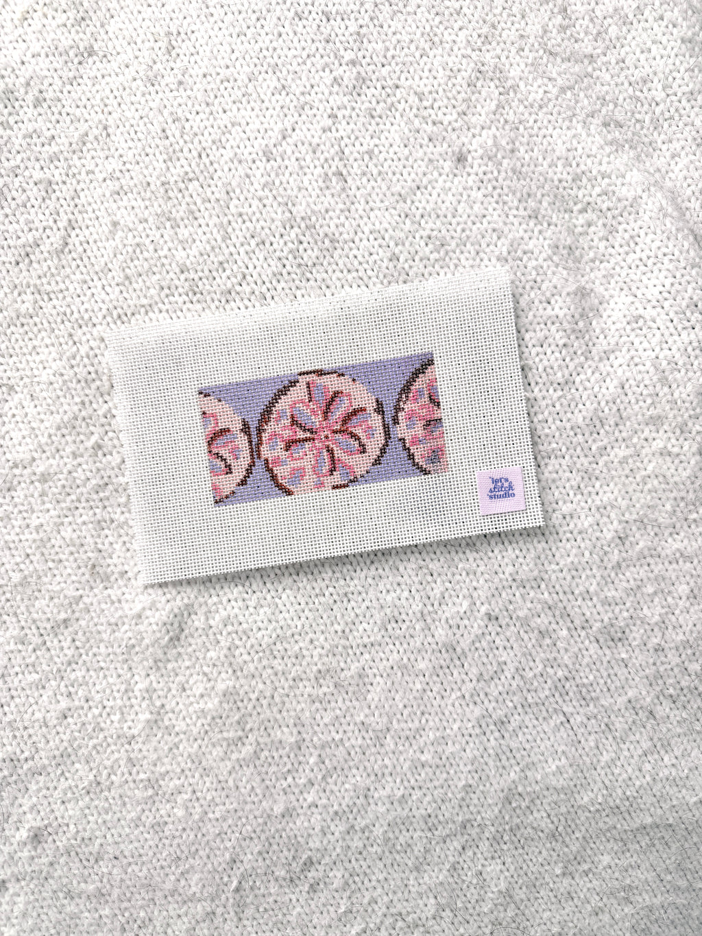 Sand Dollar 18 Mesh Hand Painted Canvas