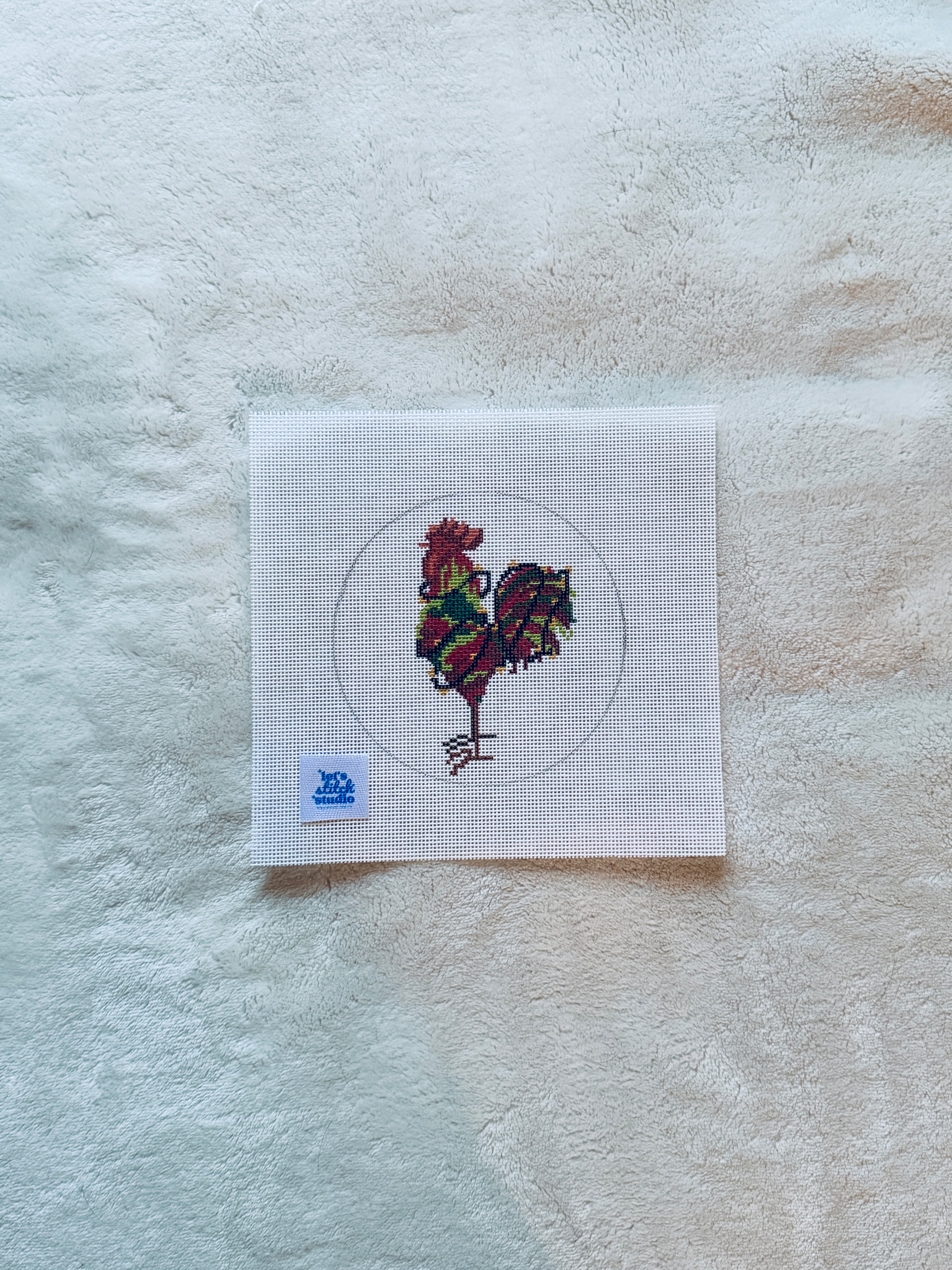 Mr. Christmas Cock-A-Doodle-Doo 18 Mesh Round