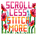 Scroll Less Stitch More Digital Download