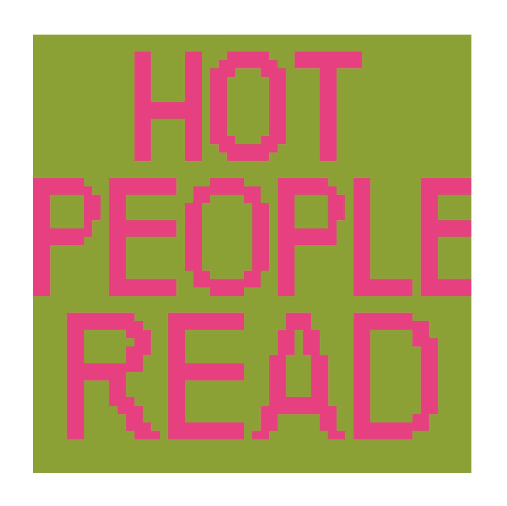 Hot People Read Square Digital Download