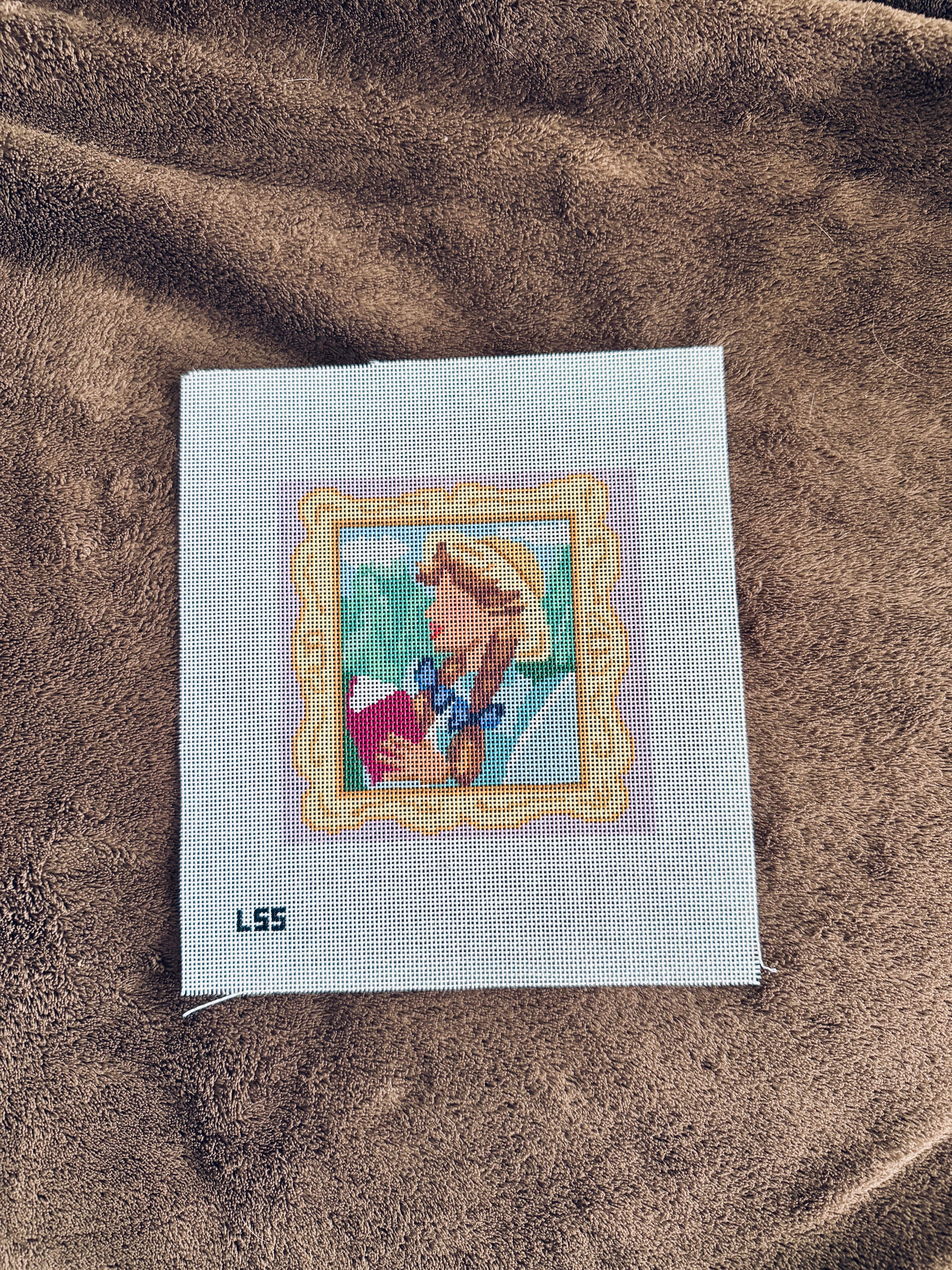 Anne of Green Gables 5" 18 Mesh Needlepoint Canvas