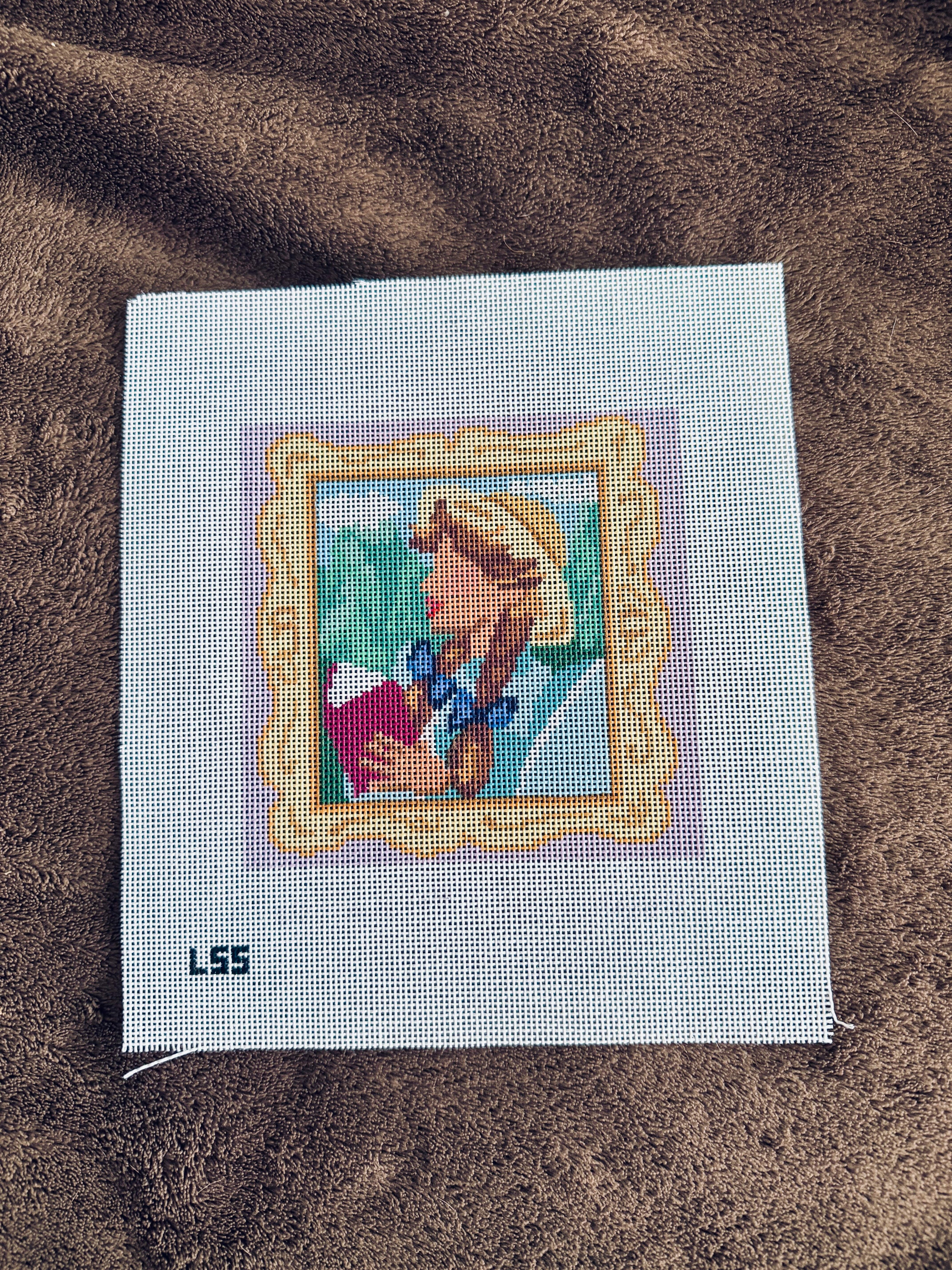 Anne of Green Gables 5" 18 Mesh Needlepoint Canvas