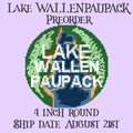 Lake Wallenpaupack 4" Round 18 Mesh Canvas