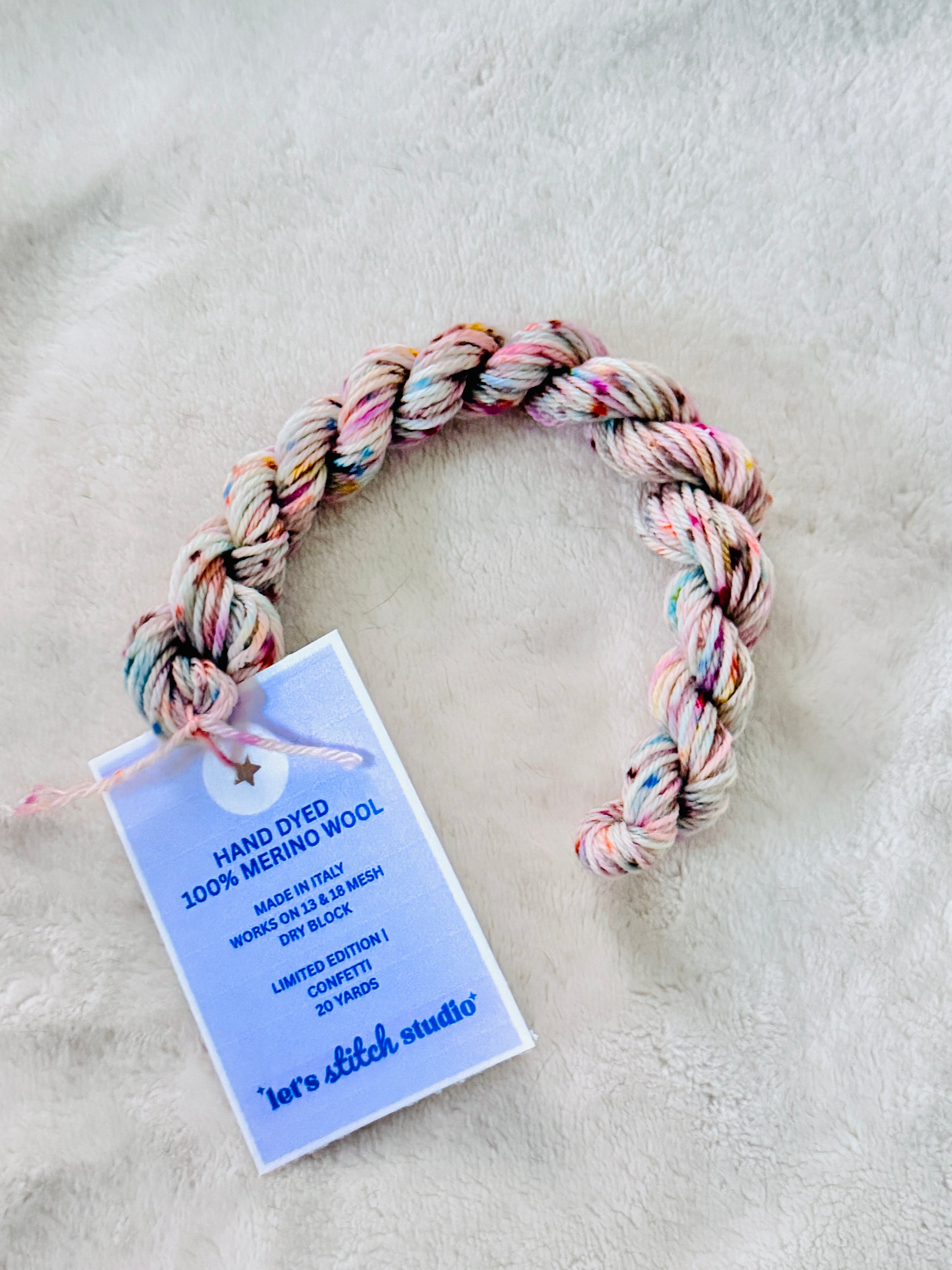 Hand-Dyed Merino Wool Thread | Made in Italy for Needlepoint