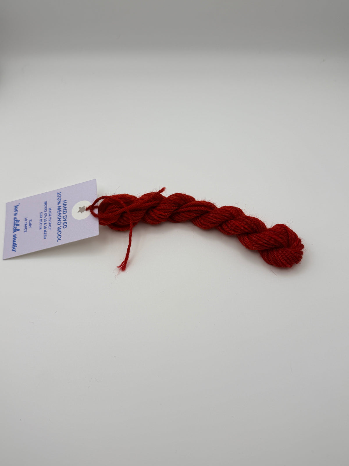 Ruby Merino Wool Thread