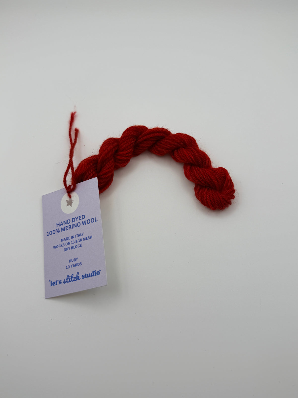 Ruby Merino Wool Thread