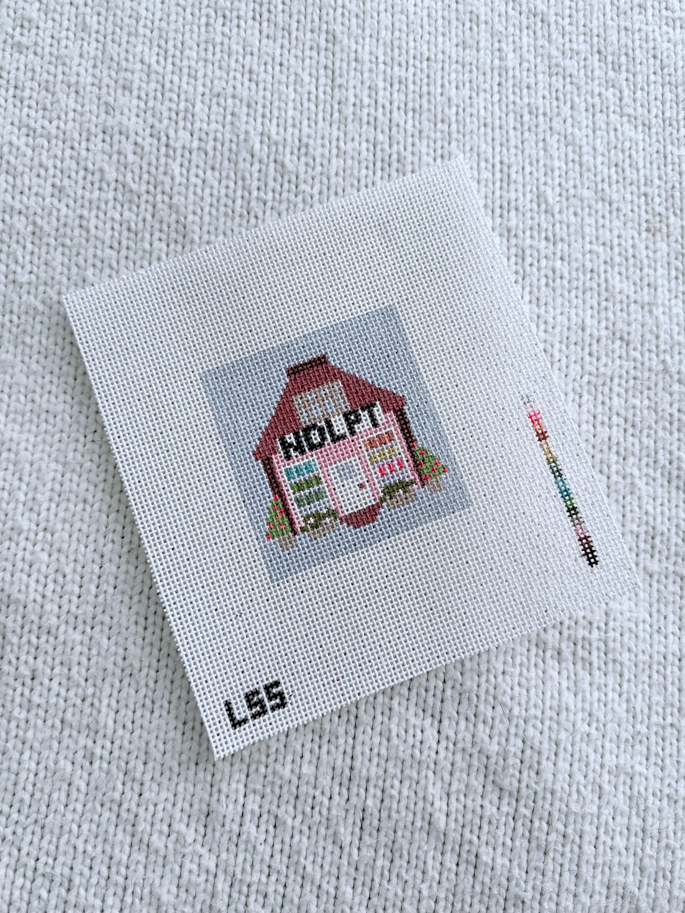 Mini Needlepoint Shop 13 Mesh Canvas | Beginner Needlepoint Project