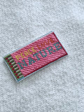 Peace Love Nature Matchbox Needlepoint Canvas on 18 mesh | HandPainted