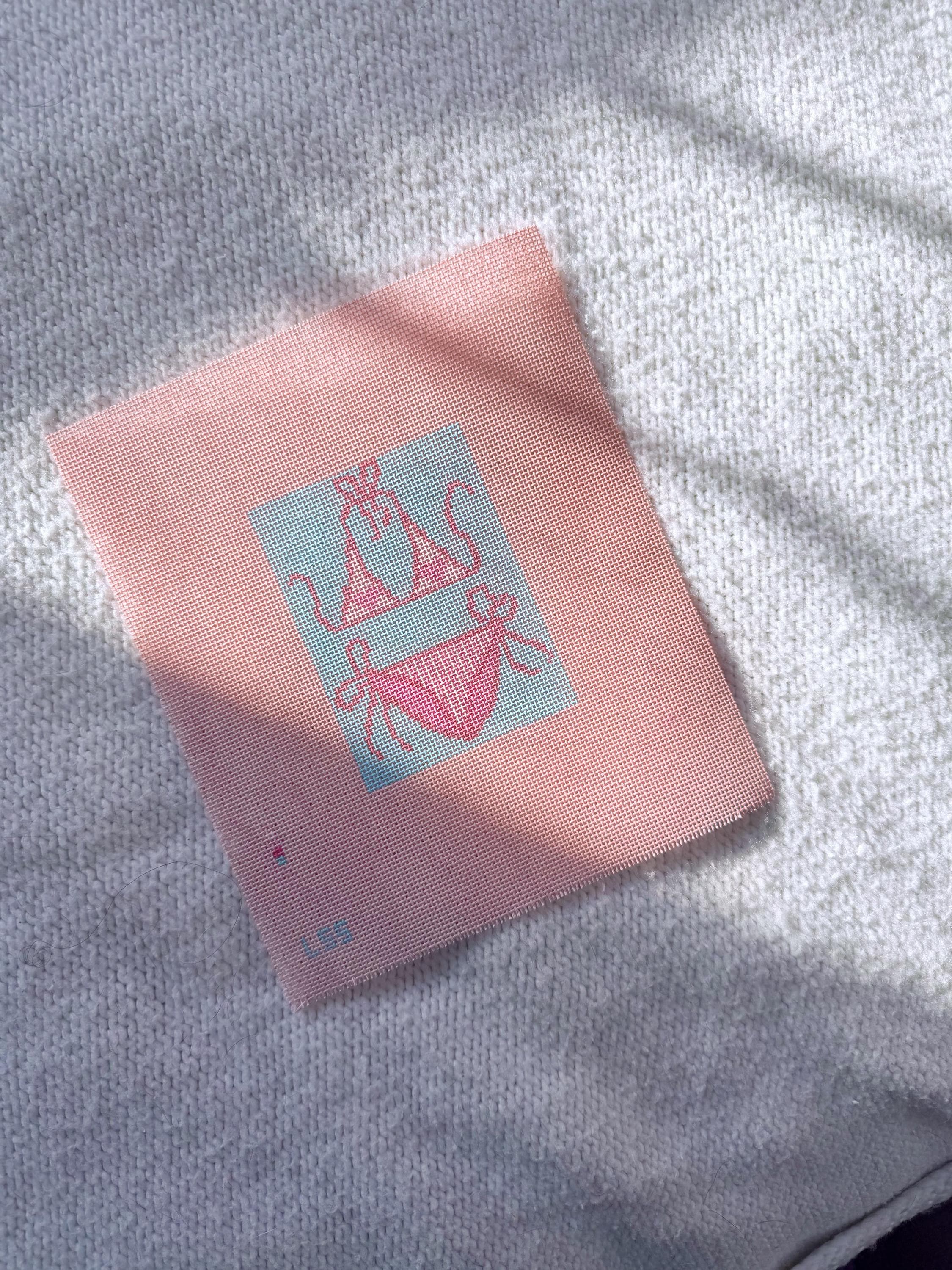 Pink Bikini Needlepoint Canvas | Summer Beach Stitching Kit (Digital Chart)
