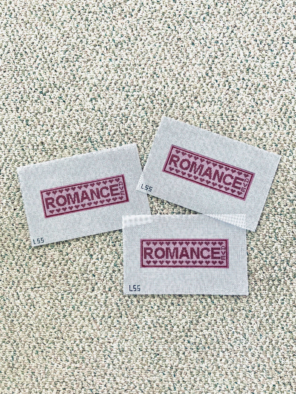 Romance Ave 18 Mesh Needlepoint Canvas | Bookish Needlepoint